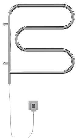 Электро 25 F-обр 600х600 поворотный Полотенцесушитель TERMINUS Дзержинск - фото 2